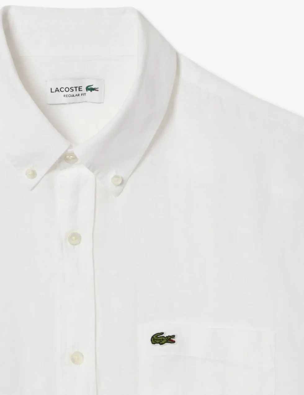 Regular Fit Pure Linen Short Sleeve Shirt