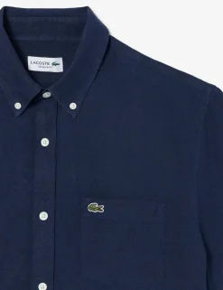 Regular Fit Pure Linen Short Sleeve Shirt
