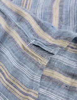Regular Fit Pure Linen Striped Shirt