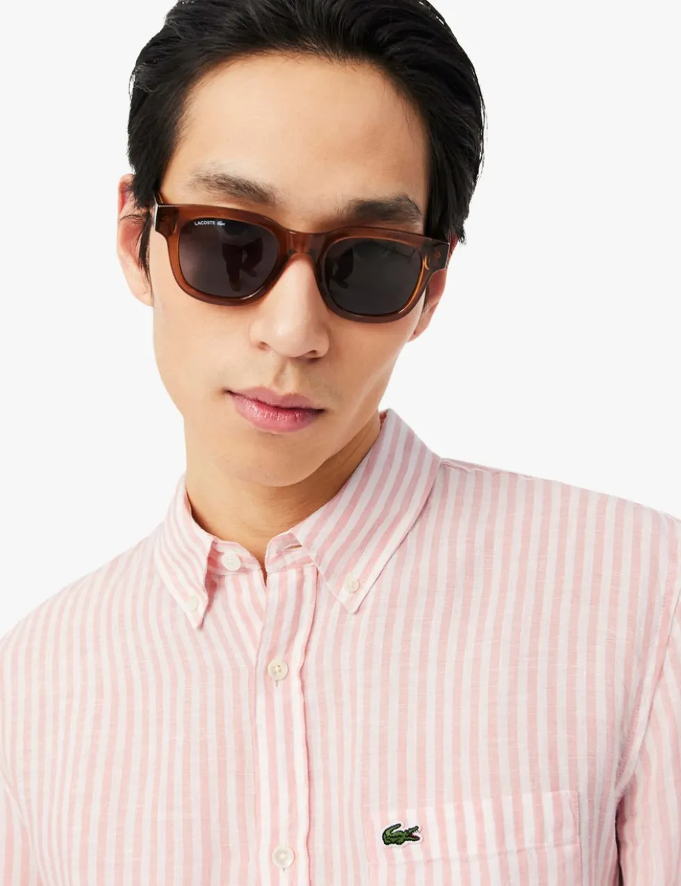 Regular Fit Pure Linen Striped Shirt
