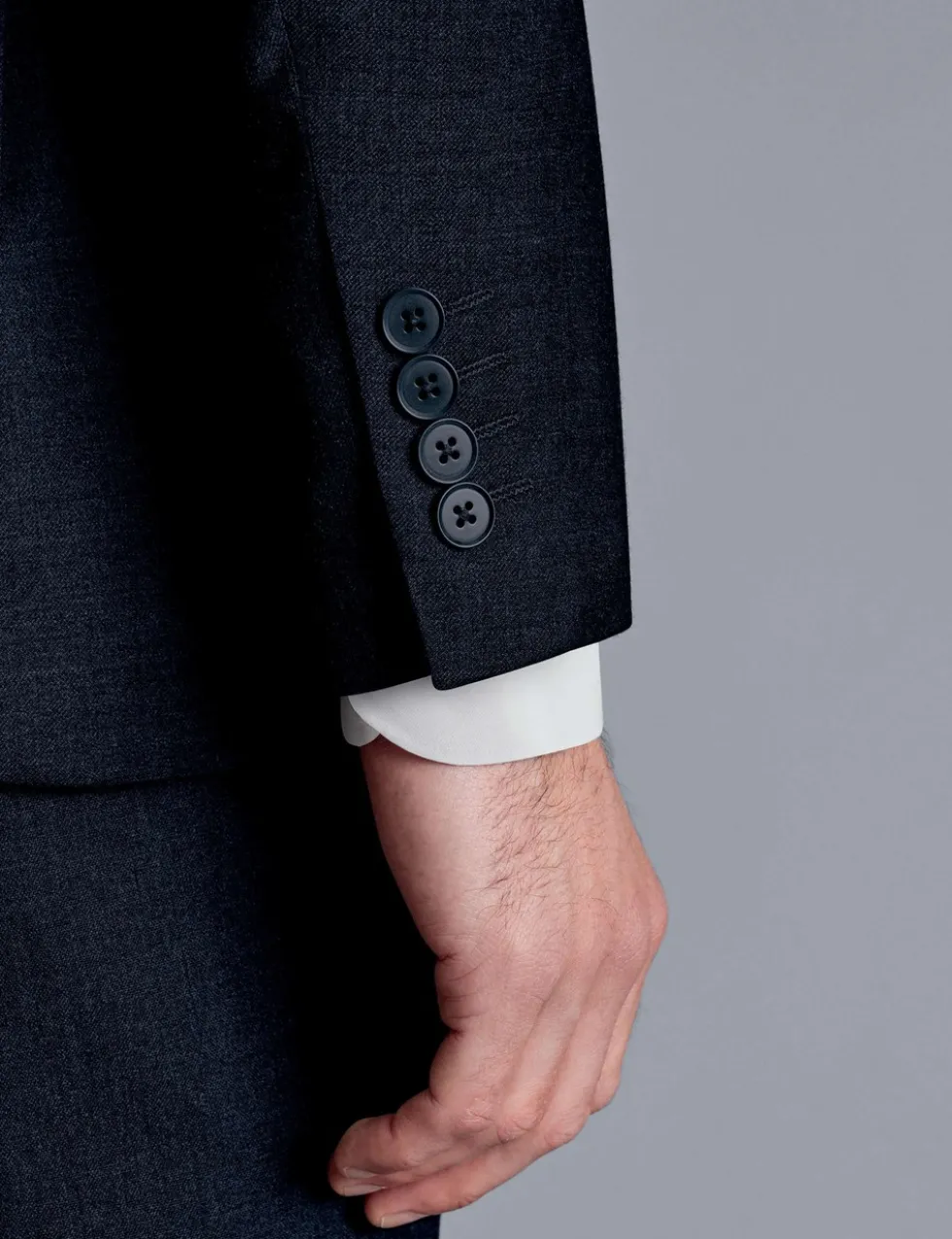 Regular Fit Pure Wool Stretch Suit Jacket