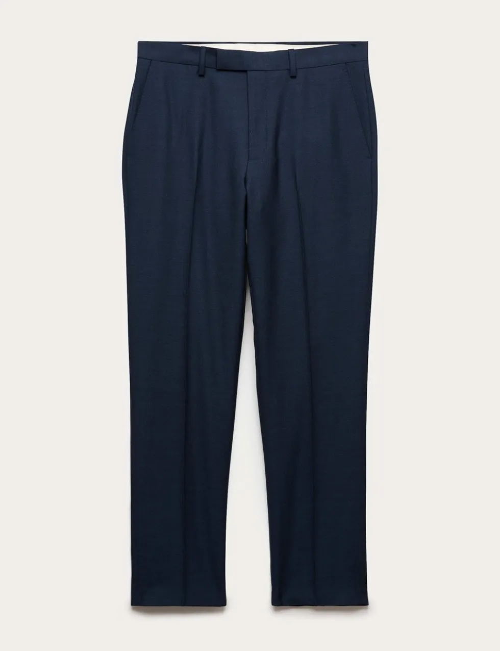 Regular Fit Pure Wool Suit Trousers