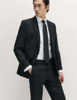 Regular Fit Pure Wool Suit Jacket