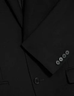 Regular Fit Pure Wool Suit Jacket