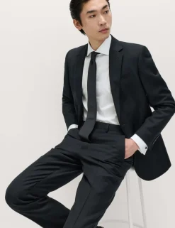 Regular Fit Pure Wool Suit Jacket