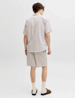 Regular Fit Seersucker Short Sleeve Shirt