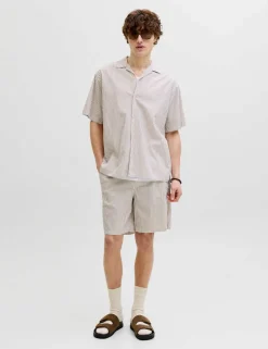 Regular Fit Seersucker Short Sleeve Shirt