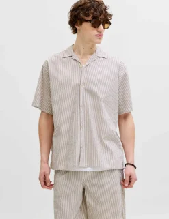 Regular Fit Seersucker Short Sleeve Shirt