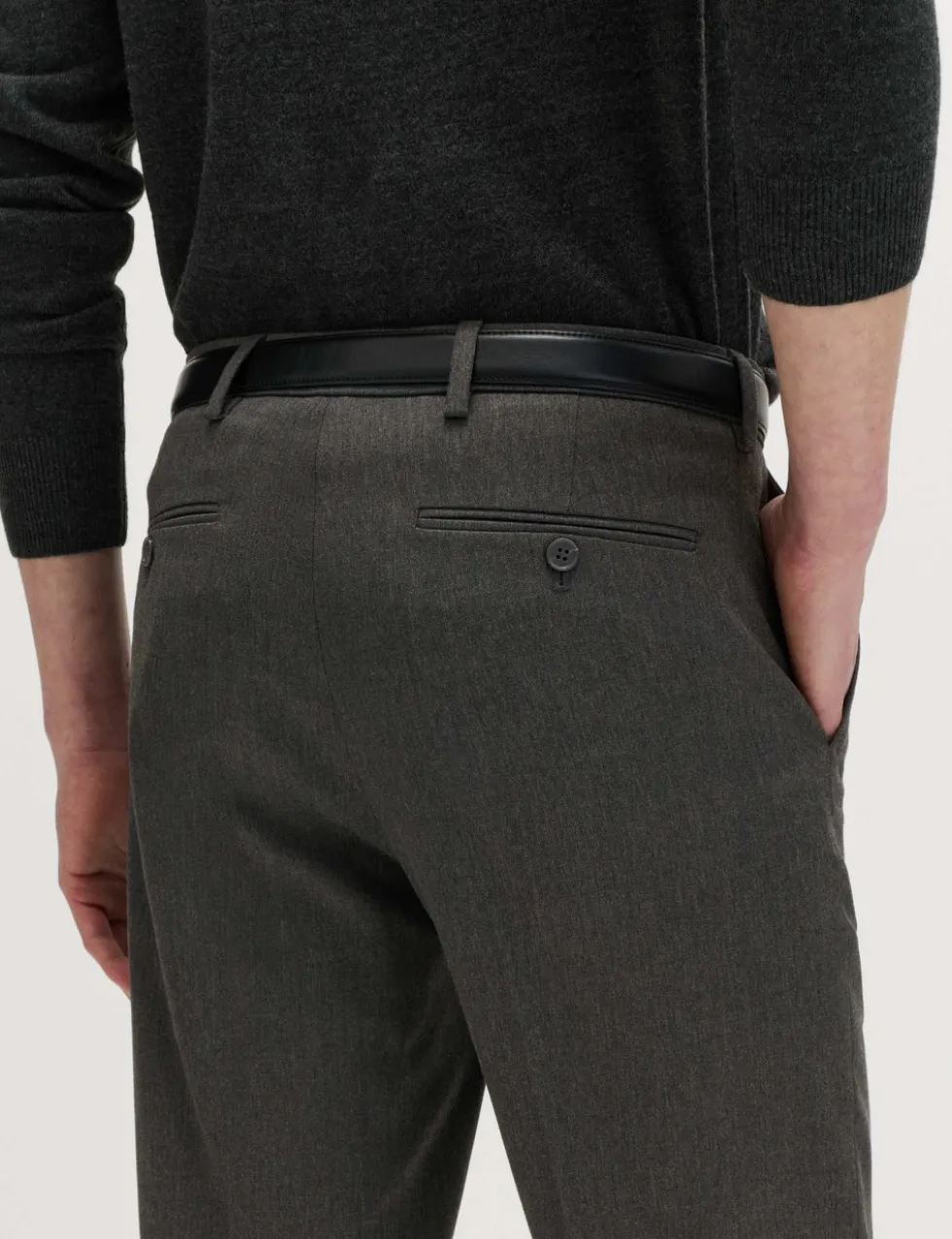 Regular Fit Smart Stretch Trousers