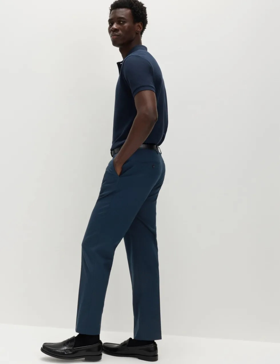 Regular Fit Smart Trousers