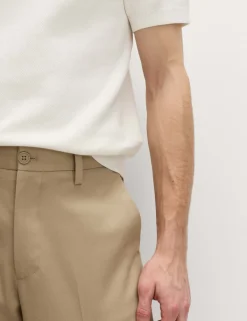 Regular Fit Smart Twill Shorts