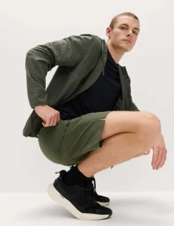 Regular Fit Stretch 9 inch Sports Shorts