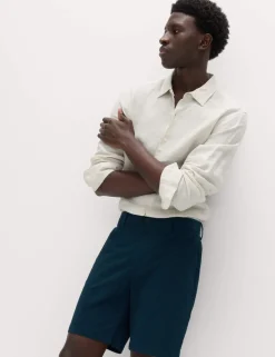 Regular Fit Stretch Chino Shorts