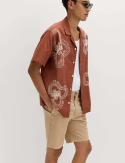 Regular Fit Stretch Chino Shorts