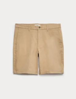 Regular Fit Stretch Chino Shorts