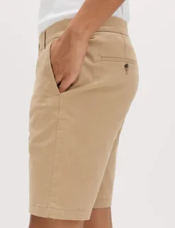 Regular Fit Stretch Chino Shorts