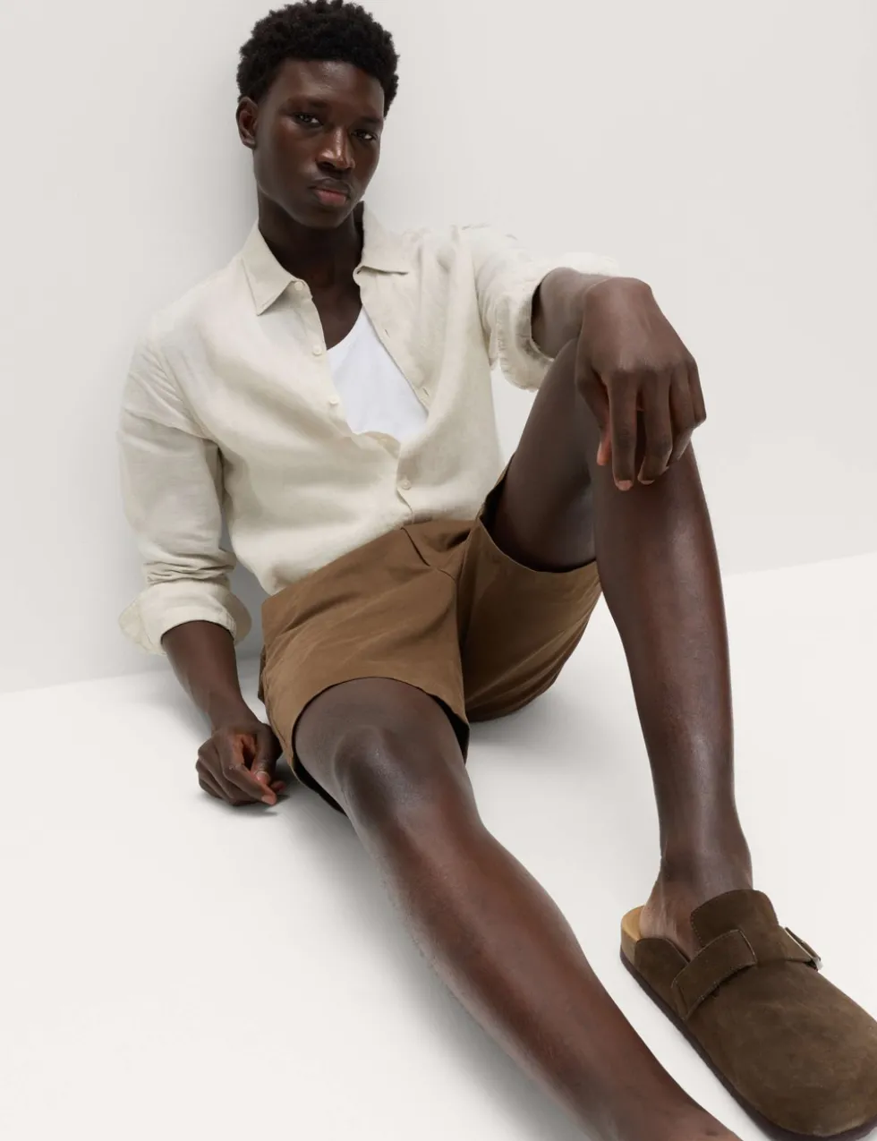 Regular Fit Stretch Chino Shorts