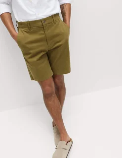 Regular Fit Stretch Chino Shorts