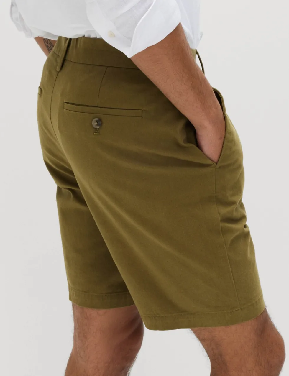 Regular Fit Stretch Chino Shorts