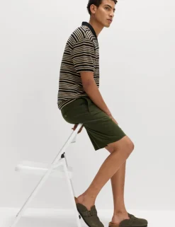 Regular Fit Stretch Chino Shorts