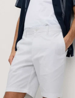 Regular Fit Stretch Chino Shorts