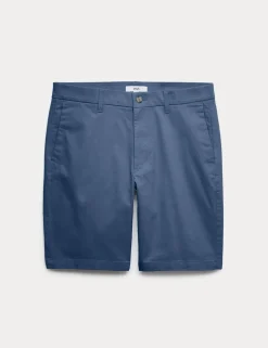 Regular Fit Stretch Chino Shorts