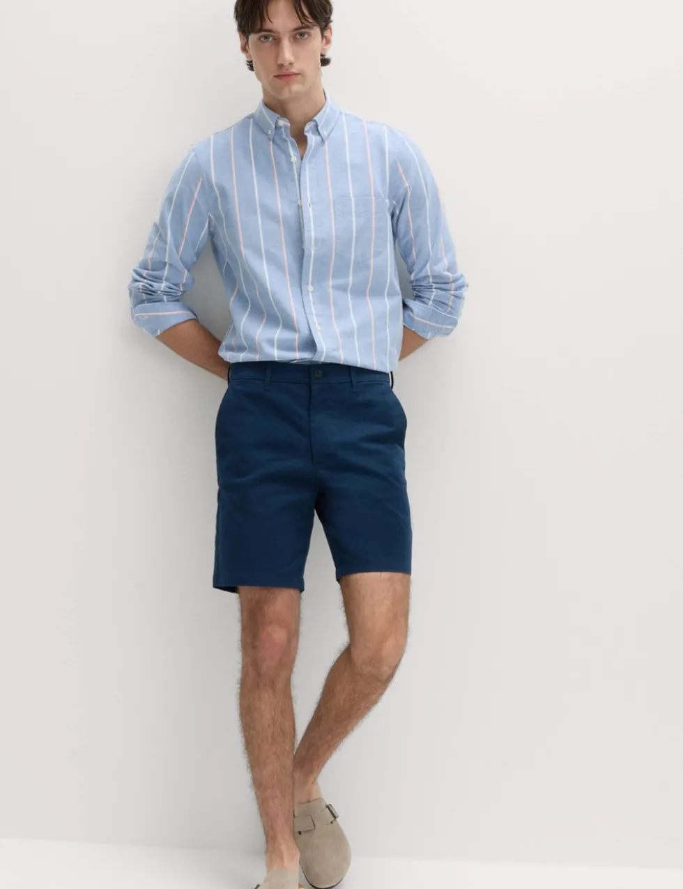 Regular Fit Stretch Chino Shorts