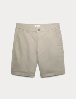 Regular Fit Stretch Chino Shorts