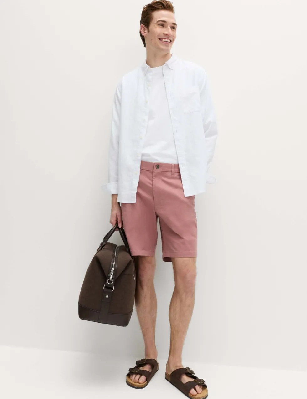 Regular Fit Stretch Chino Shorts