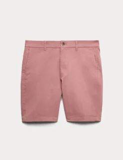 Regular Fit Stretch Chino Shorts