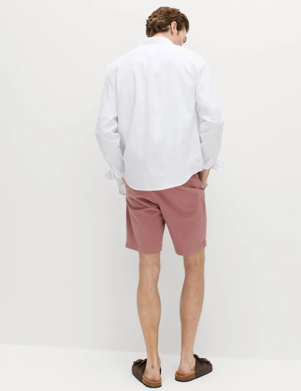 Regular Fit Stretch Chino Shorts