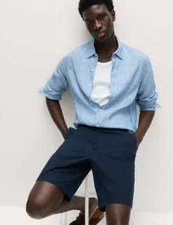 Regular Fit Stretch Chino Shorts