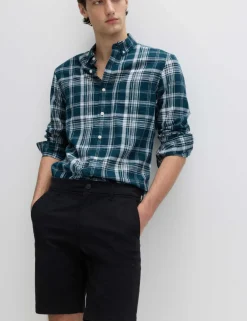 Regular Fit Stretch Chino Shorts