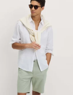 Regular Fit Stretch Chino Shorts