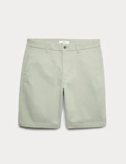 Regular Fit Stretch Chino Shorts