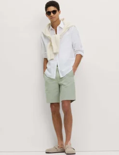 Regular Fit Stretch Chino Shorts
