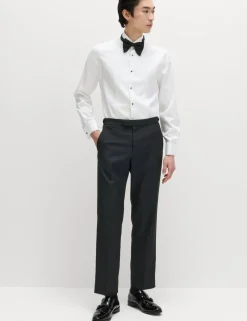Regular Fit Stretch Tuxedo Trousers