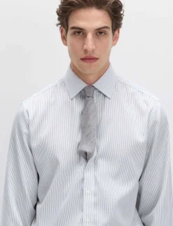 Regular Fit Ultimate Non Iron Cotton Striped Shirt