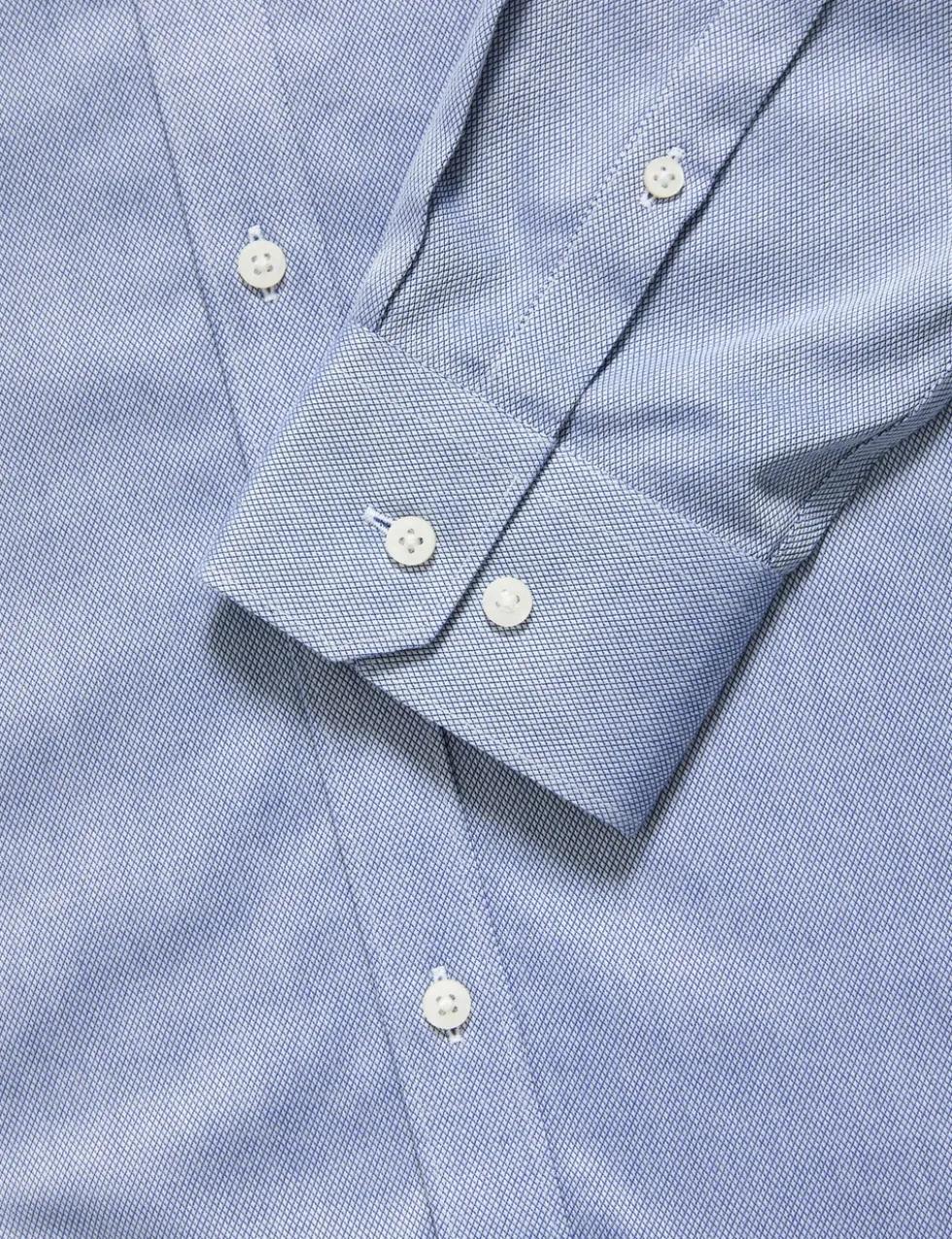 Regular Fit Ultimate Non Iron Cotton Textured Shirt