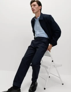 Regular Fit Ultimate Non Iron Jersey Striped Shirt