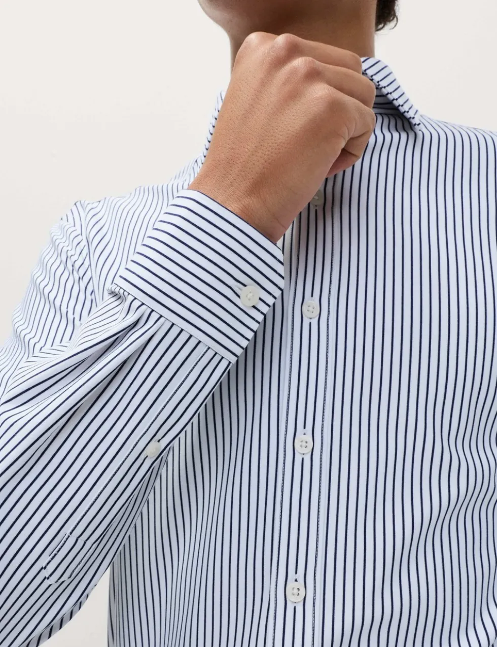 Regular Fit Ultimate Non Iron Jersey Striped Shirt