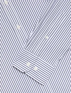 Regular Fit Ultimate Non Iron Jersey Striped Shirt