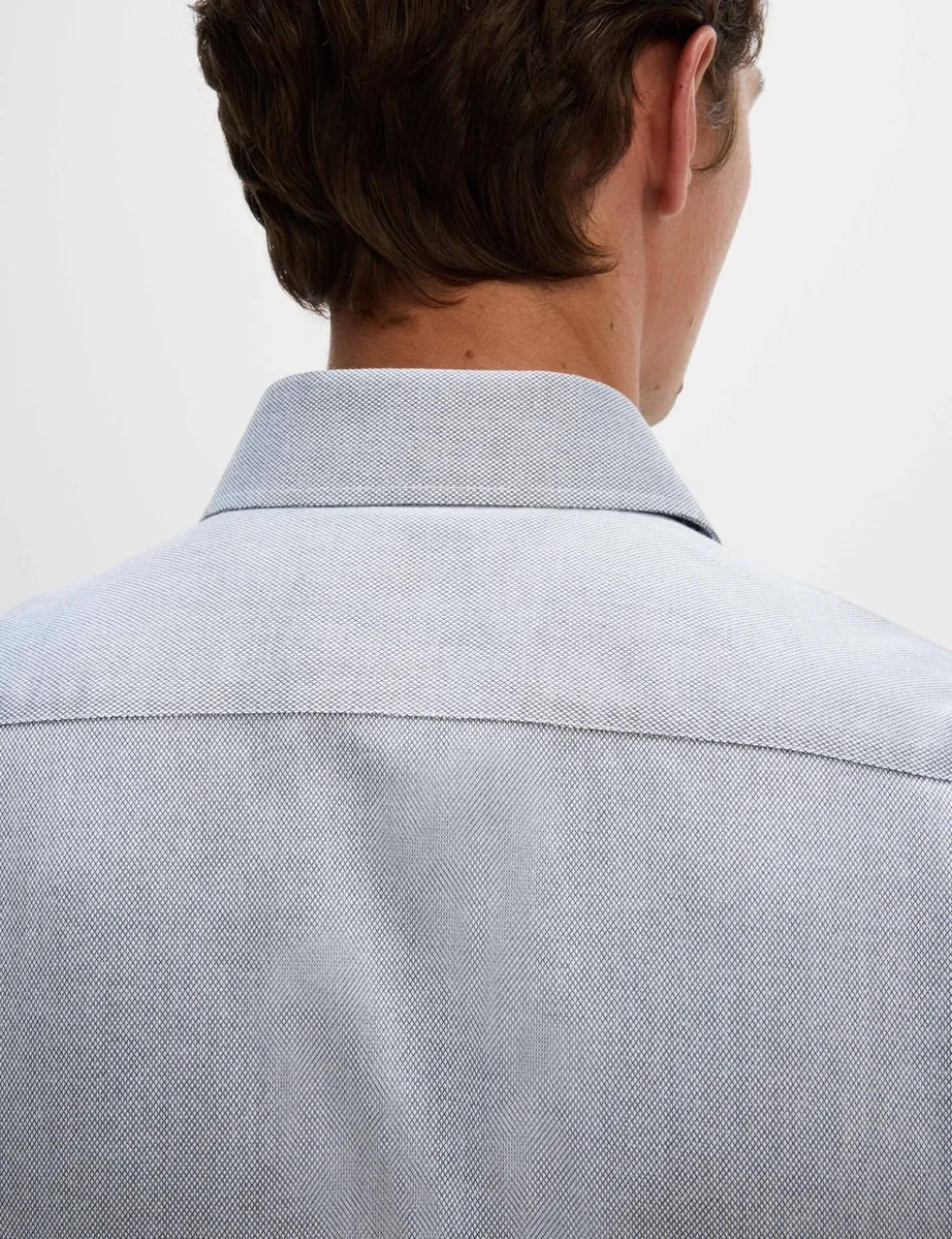 Regular Fit Ultimate Non Iron Cotton Textured Shirt