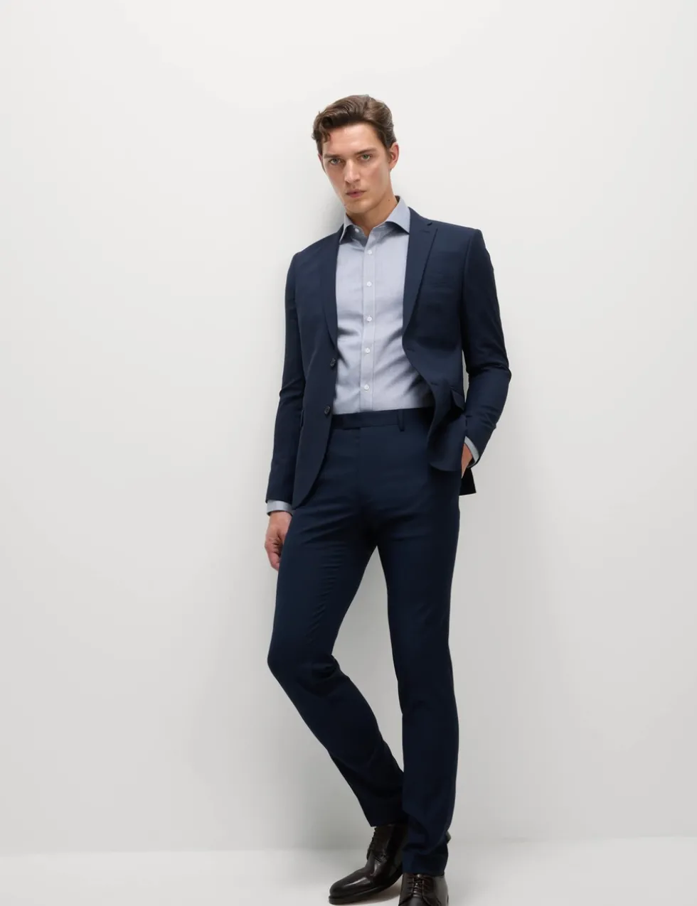 Regular Fit Ultimate Non Iron Cotton Textured Shirt