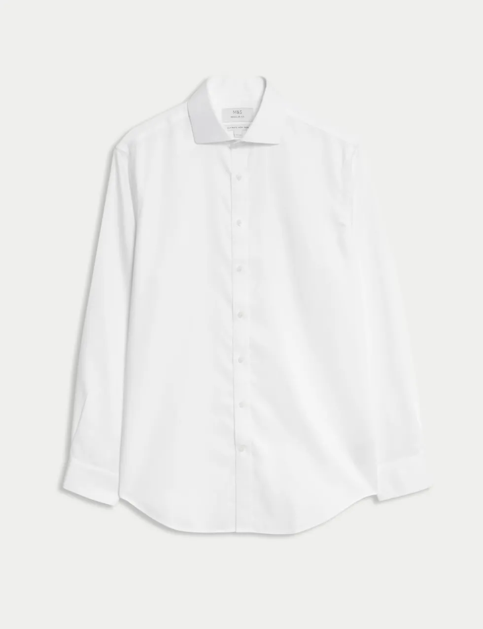 Regular Fit Ultimate Non Iron Cotton Textured Shirt