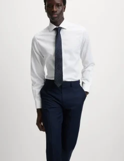 Regular Fit Ultimate Non Iron Cotton Textured Shirt