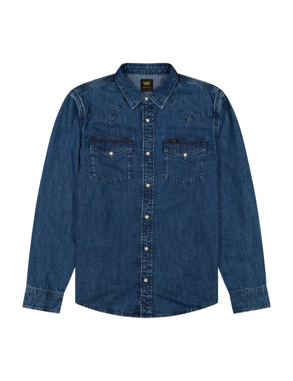 Regular Fit Western Denim Shirt