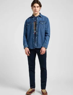 Regular Fit Western Denim Shirt