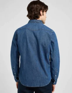 Regular Fit Western Denim Shirt