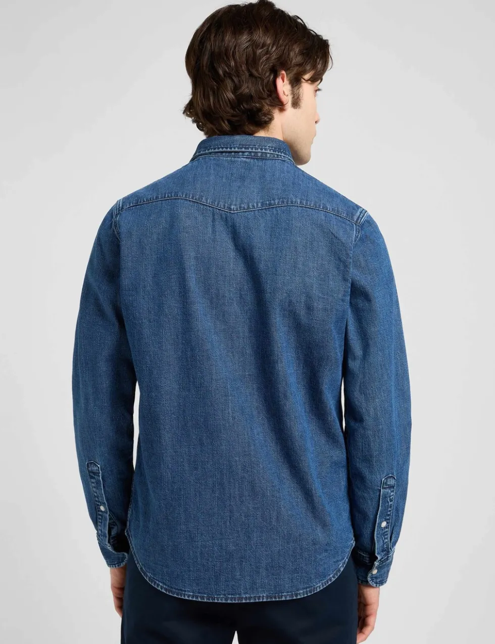 Regular Fit Western Denim Shirt
